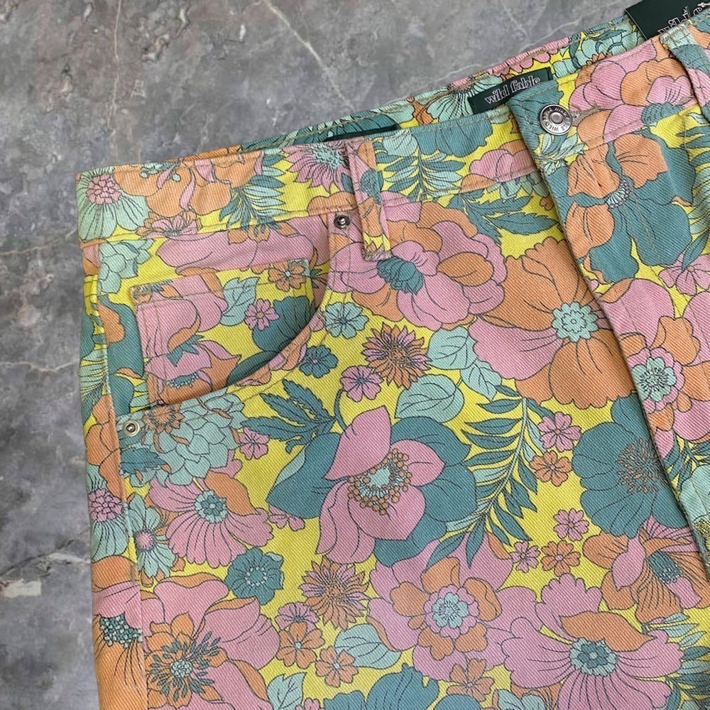 Wild Fable High Rise Cheeky Floral Short - Picture 6 of 11
